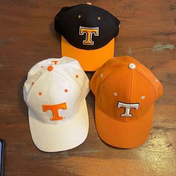 Tennessee UT Volunteers Vols 6 7/8 + Snapback Ball Cap Hat Lot Of 03 Caps - Picture 1 of 12
